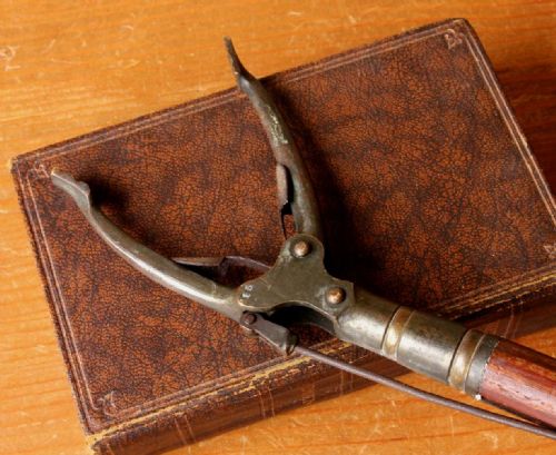 Wooden Long Library Book Grabber.