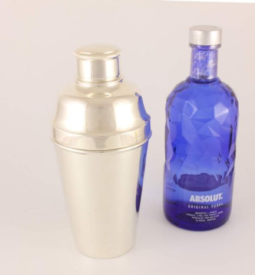 fig 1. Toledo Argentina Silver Plated Cocktail Shaker