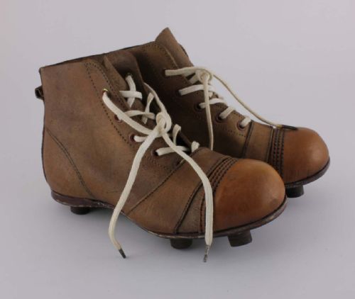 fig 1. Kids Football Boots c1930.