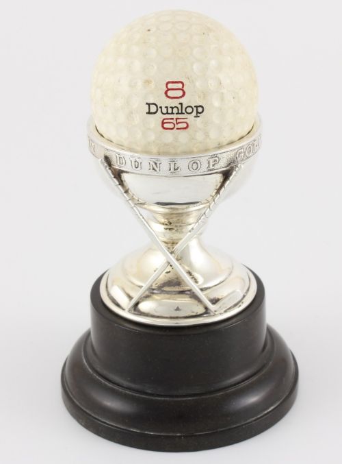 Silver Dunlop Hole in One Souvenir Trophy Cup & Golf Ball. 1928.