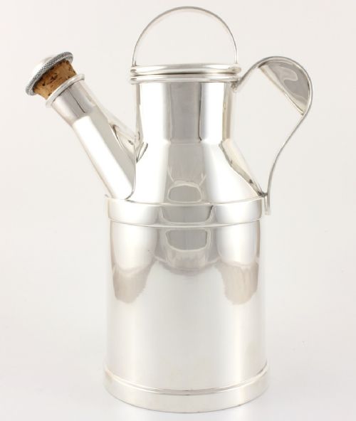 Silver Plate Milk Churn Cocktail Shaker.