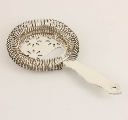 Asprey & Co Silver Plated Cocktail Strainer.
