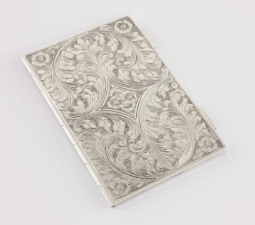ITALIAN SILVER FOLDING PICTURE FRAME BAGLIONI PALACE FLORENCE - ADDITIONAL PHOTO 11