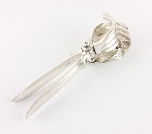 fig 2. Silver Plate Christofle Citrus Lemon Squeezer Juicer Press.