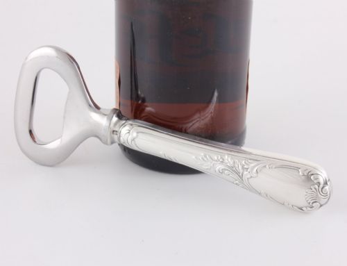 fig 2. Christofle Silver Plate Bottle Opener.