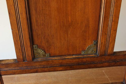 JAMES SHOOLBRED OAK HALL STICK STAND ARTS CRAFTS UMBRELLA STAND RACK - ADDITIONAL PHOTO 1