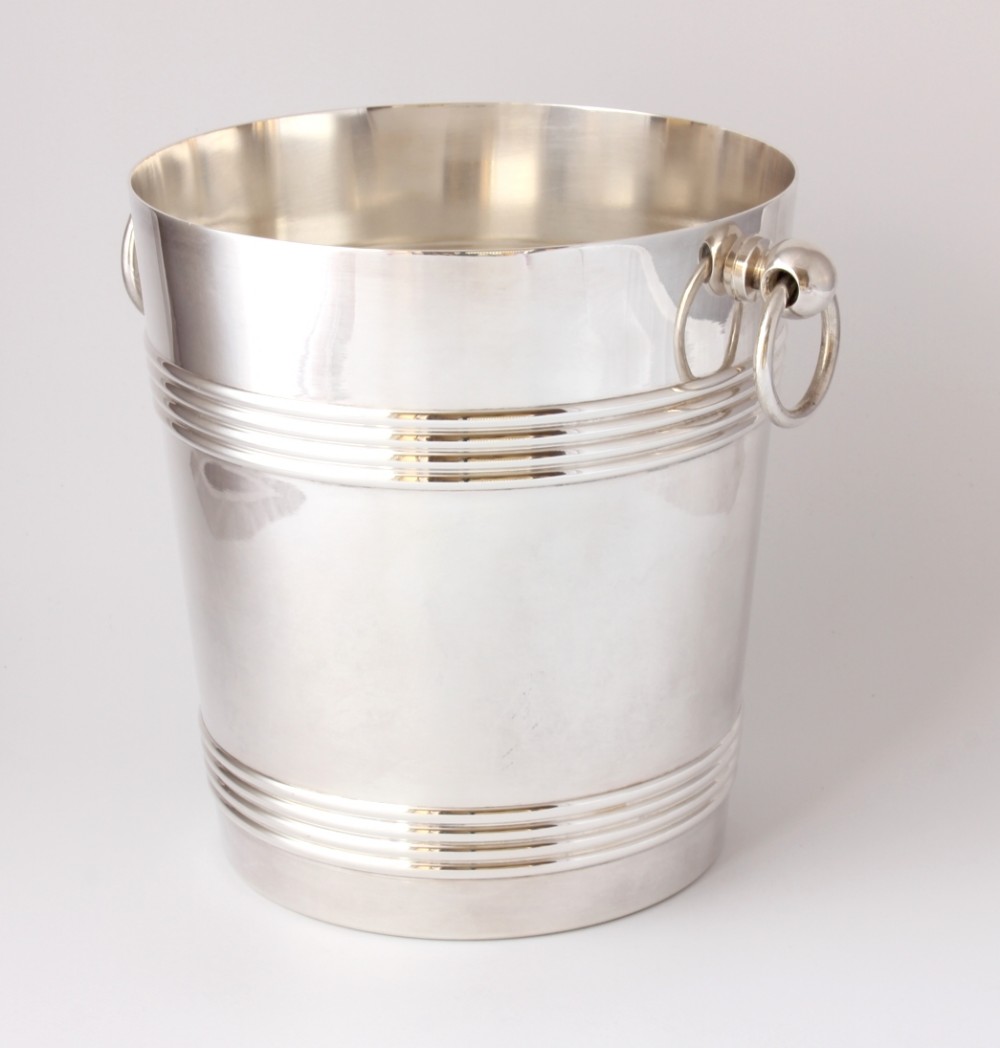 Christofle Gallia France Silver Plate Wine Cooler