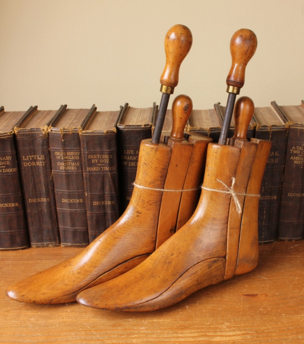 Wooden Edinburgh Boot Lasts Trees