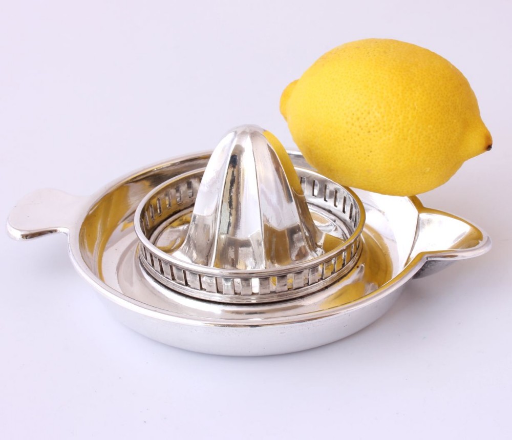 Christofle Silver Plate Lemon Squeezer.