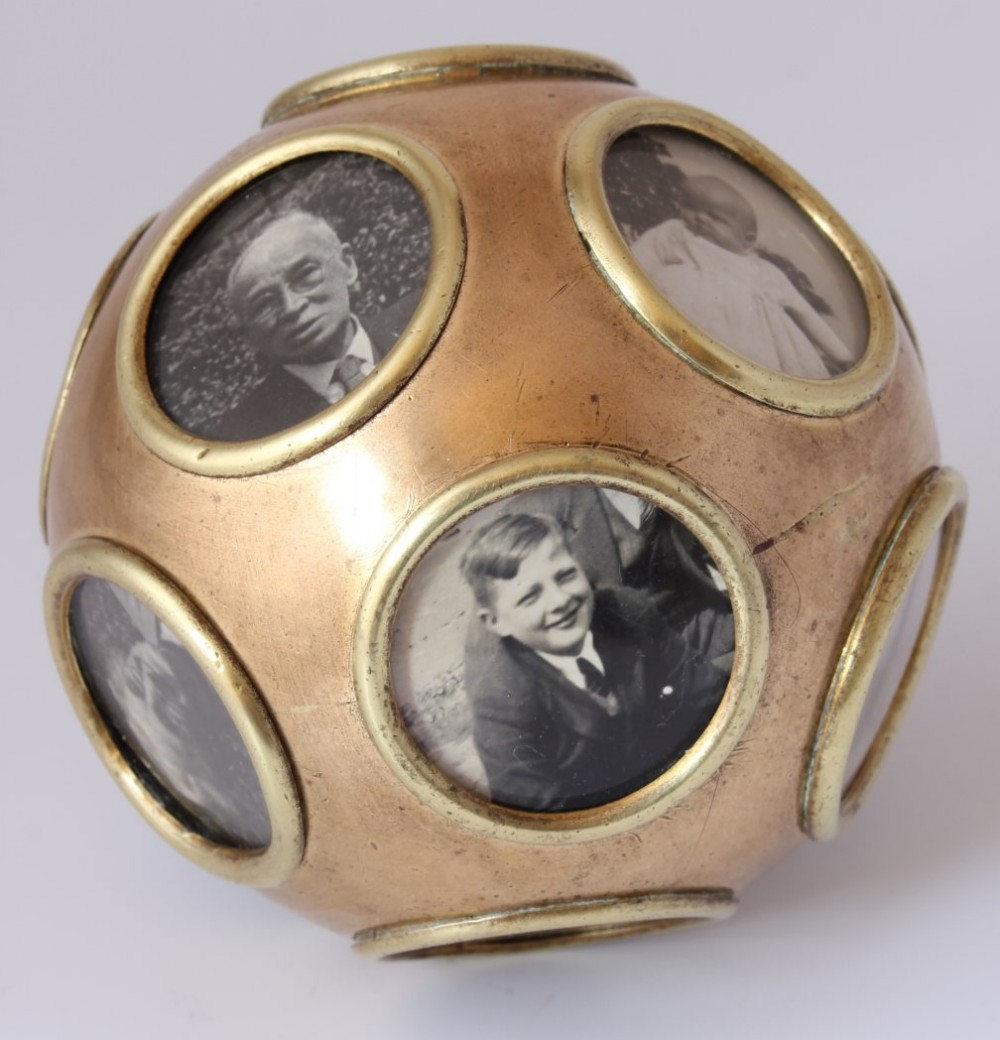 Victorian Globular Photograph Frame.