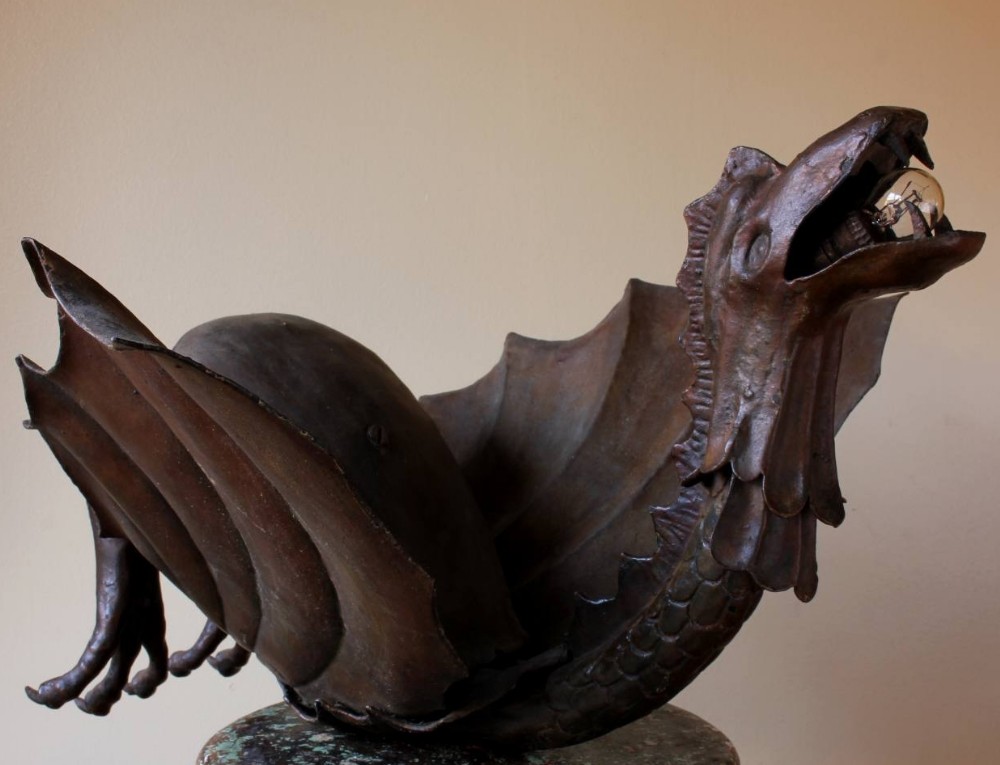 Wyvern Dragon Wall Light.