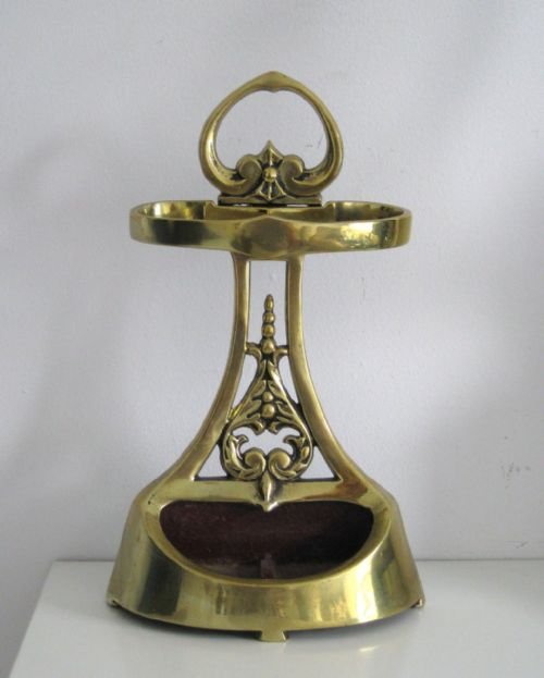A Victorian Brass Doorstop