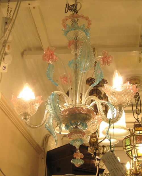 A Murano Glass Chandelier
