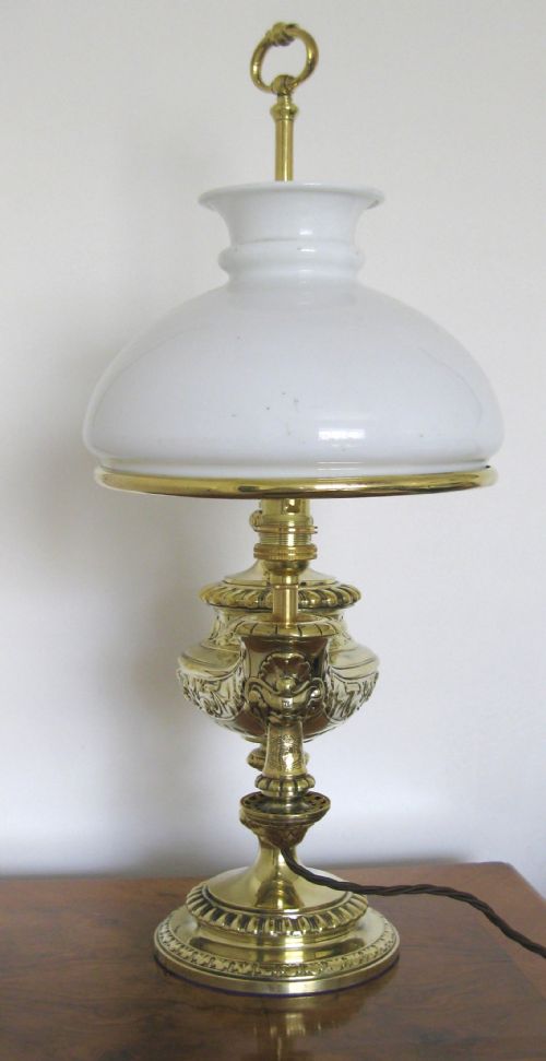 fig 1. WILD AND WESSEL CONVERTED OIL LAMP