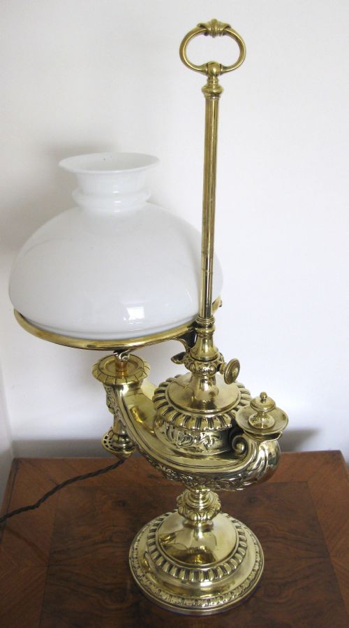 fig 2. WILD AND WESSEL CONVERTED OIL LAMP