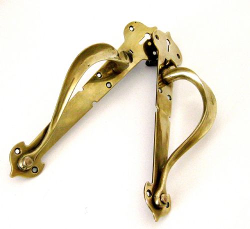 fig 1. ART NOUVEAU LATCH HANDLES BY GIBBONS