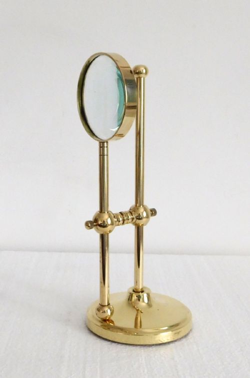Antique Magnifying Glass on a Stand