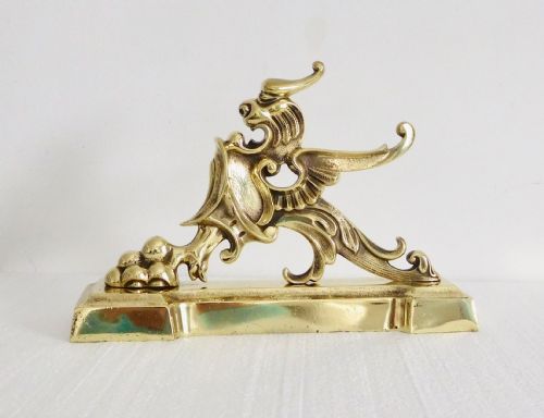 Victorian Griffin Door Stop