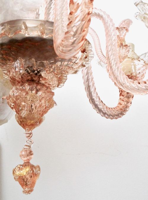 fig 1. ANTIQUE MURANO CHANDELIER