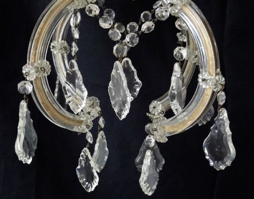 fig 1. A SMALL LIGHT MARIE THERESE CHANDELIER