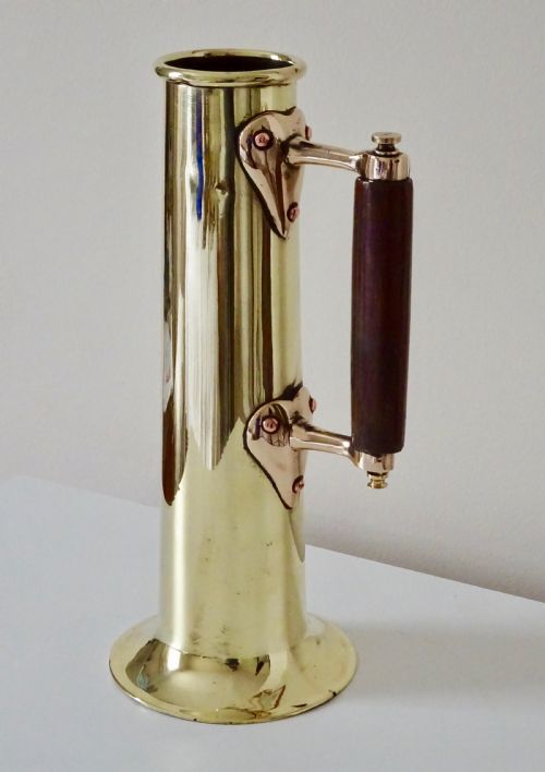 Antique Brass and Bronze Hydrometer Pot