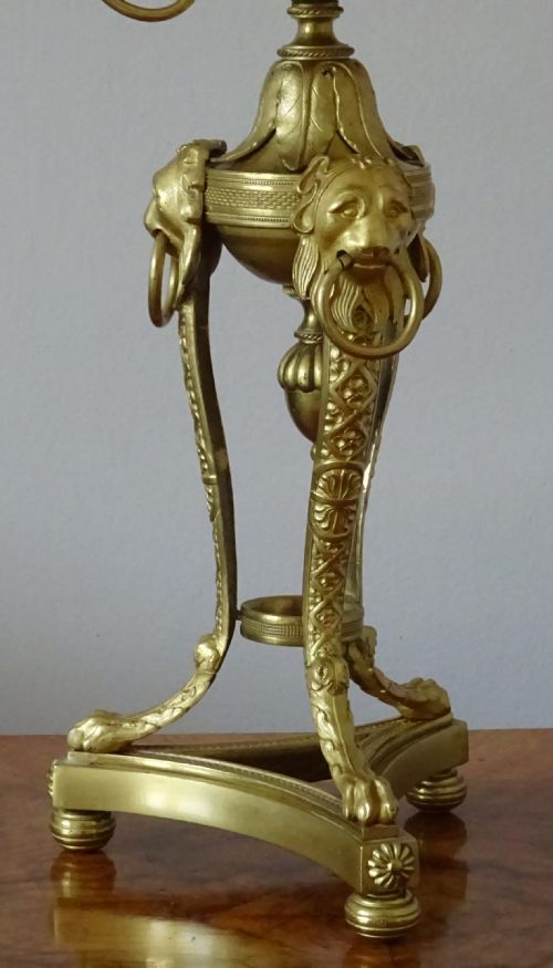 fig 2. EARLY VICTORIAN ORMOLU CANDELABRA