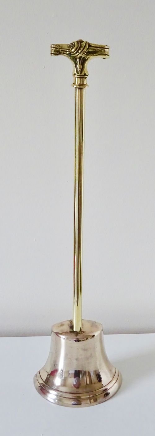 A Victorian Half Bell Doorstop