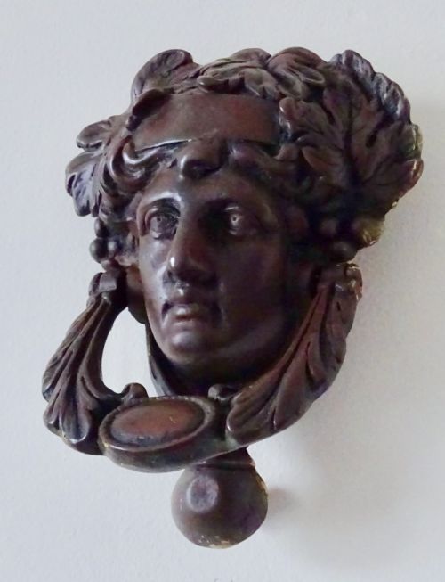 fig 1. LARGE BRONZE DOOR KNOCKER