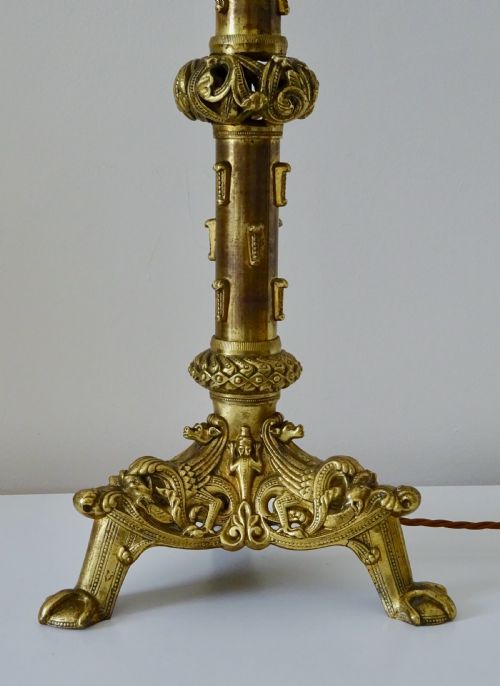 fig 1. CIRCA 1880- PAIR VICTORIAN LAMPS