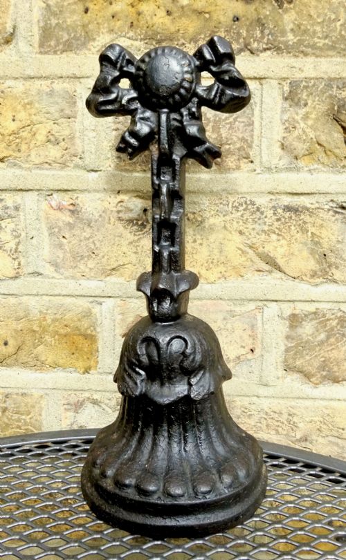 VICTORIAN CAST IRON  DOORSTOP