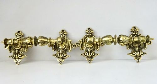 Pair Bronze Victorian Handles