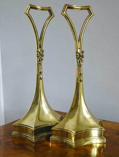 fig 1. PAIR REGISTERED Wm TONKS DOORSTOPS