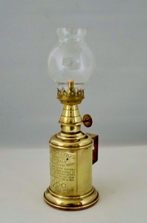 French 'Pigeon' Oil Lamp