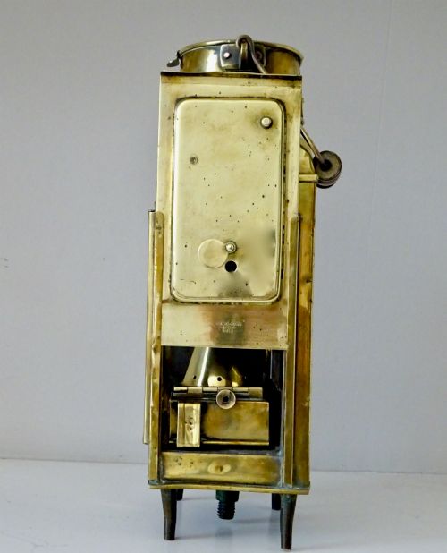 DATED 1915 ELI GRIFFITHS SONS BIRMINGHAM OIL LAMP - ADDITIONAL PHOTO 4
