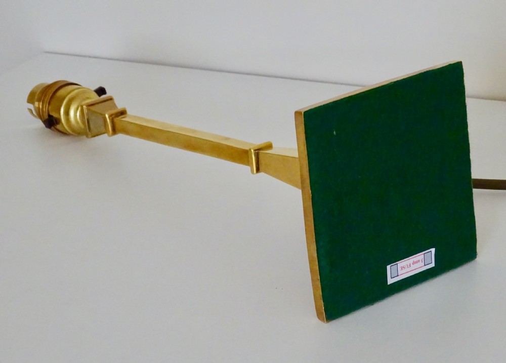 EDWARDIAN BRASS 'STICK' LAMP View III