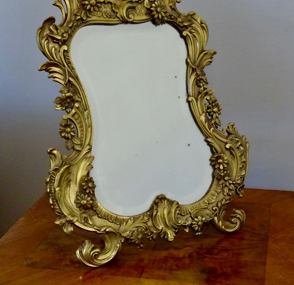 VICTORIAN BRASS  MIRROR View II