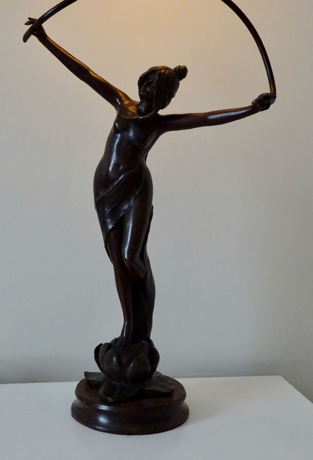 ART NOUVEAU LAMP View II