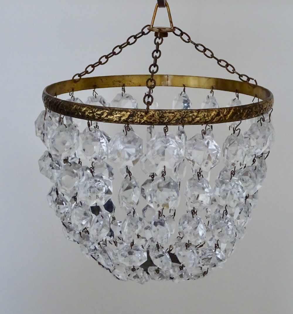 GLASS DROP CEILING LIGHT View II
