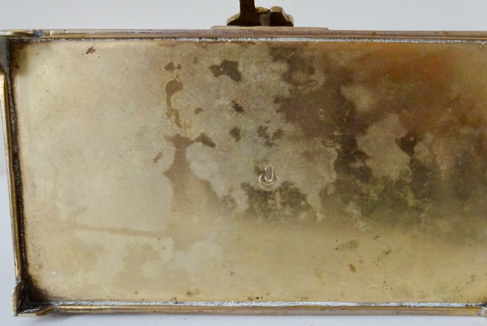 VICTORIAN DECORATIVE BRASS BOX View VI