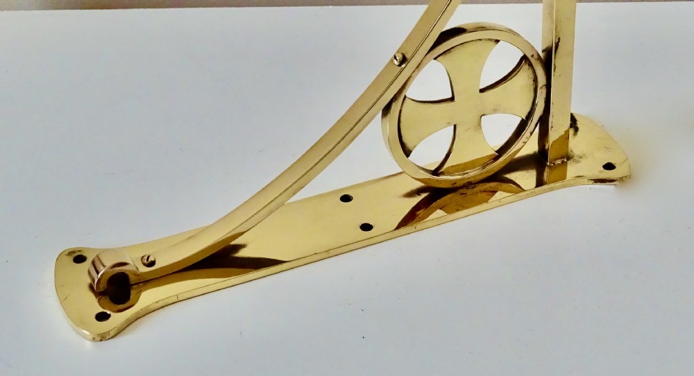 BRONZE WALL BRACKET FOR AN OIL LAMP OR THURIBLE View II