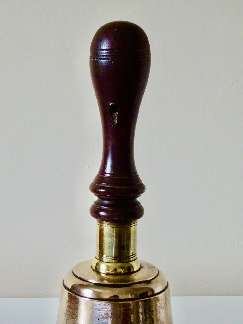 A LARGE RAILWAY HANDBELL WITH FCCA ON THE FRONT  View II