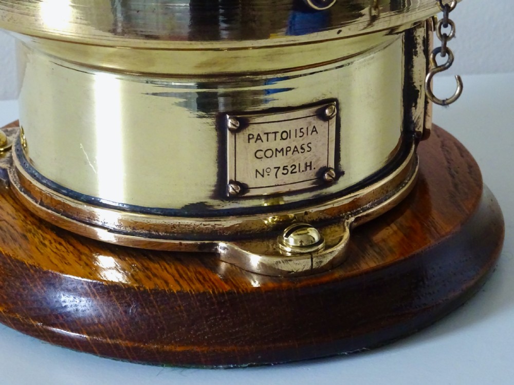 LARGE SHIP'S BINNACLE COMPASS View III