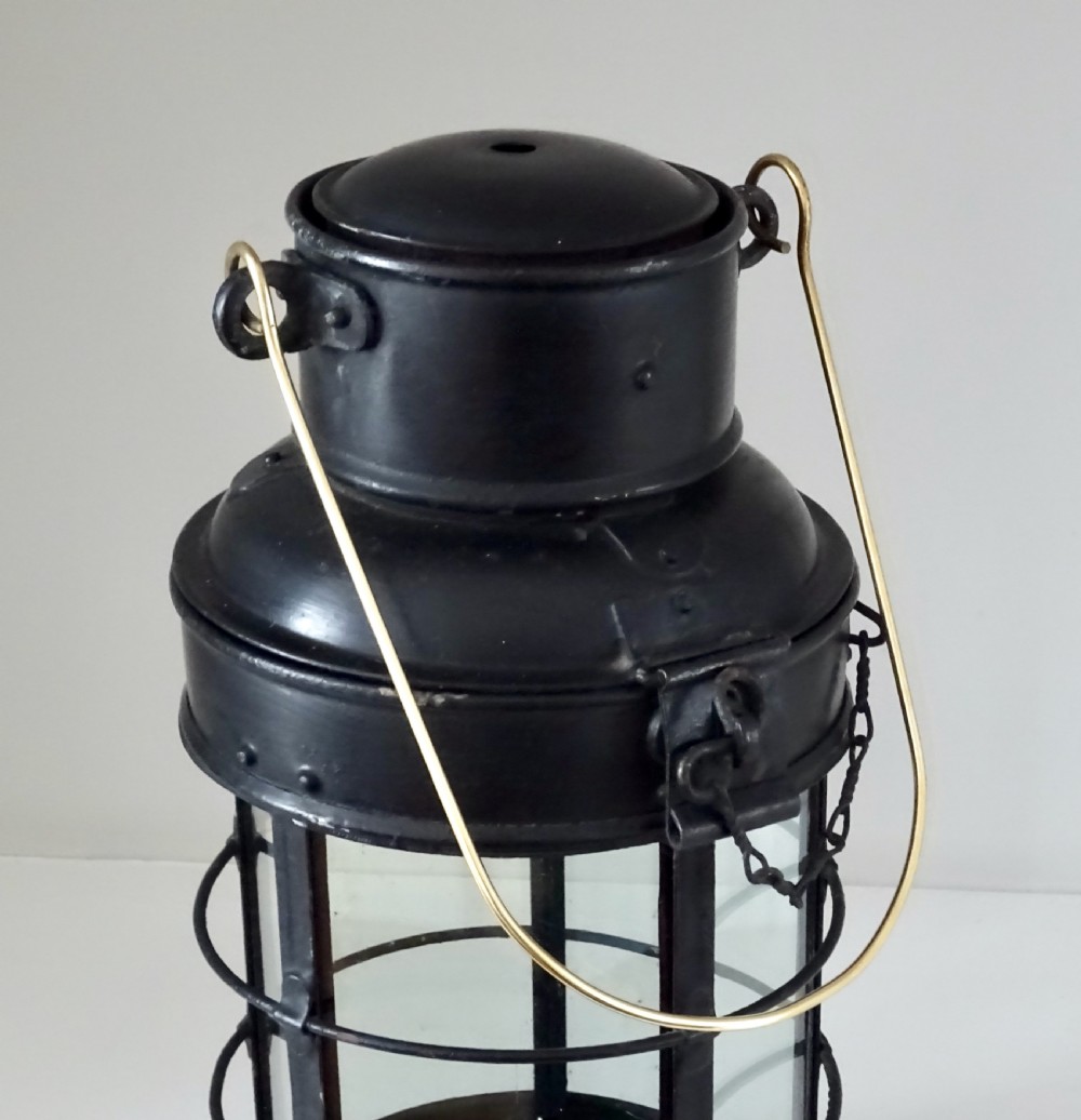 EARLY 20thC CANDLE LANTERN View VII