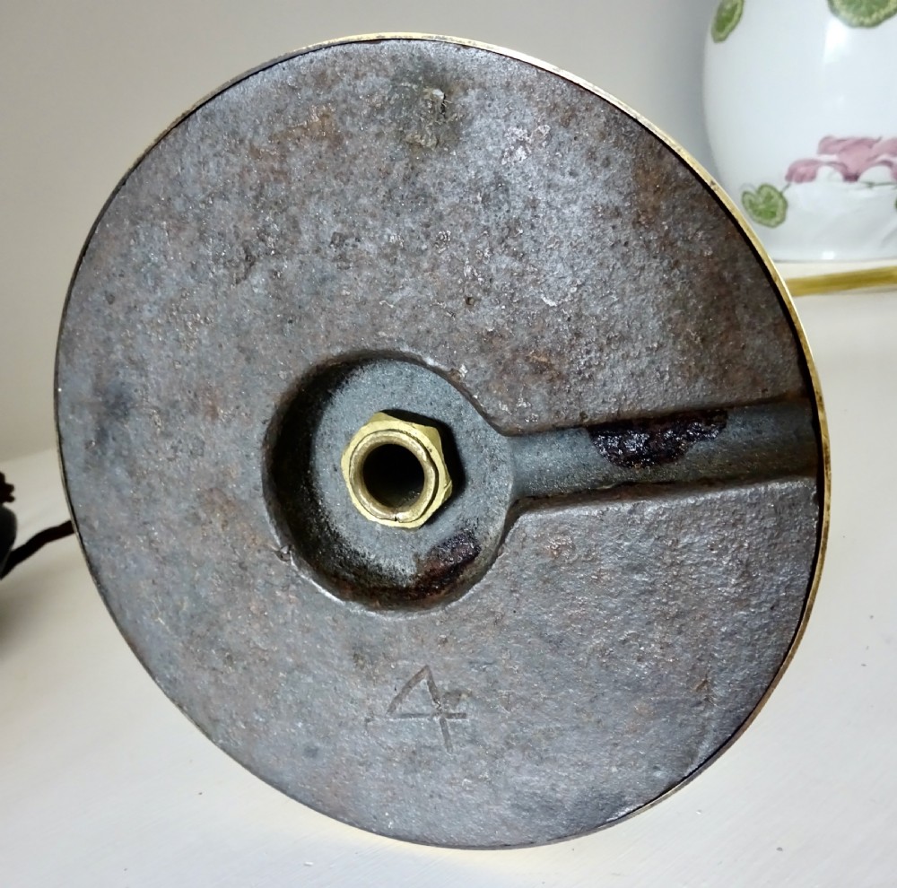 TALL BRASS ADJUSTABLE DESK LAMP  View VII