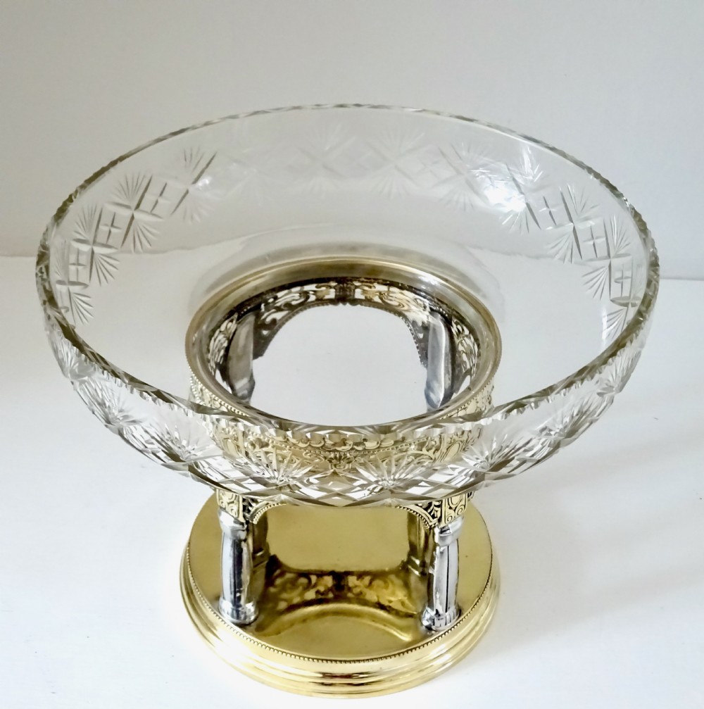 TAZZA  BY ORIVIT WITH ORIGINAL GLASS BOWL View V