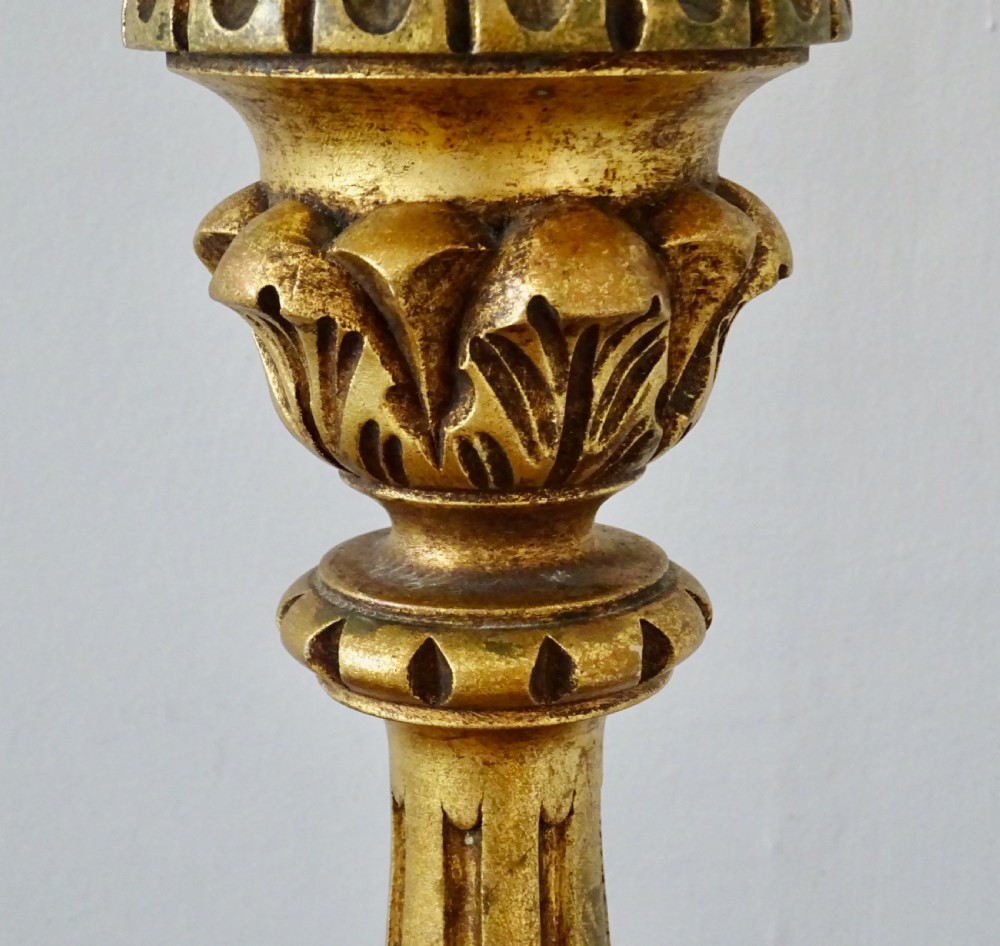 C1910-40 A GILTWOOD TABLE LAMP View IV