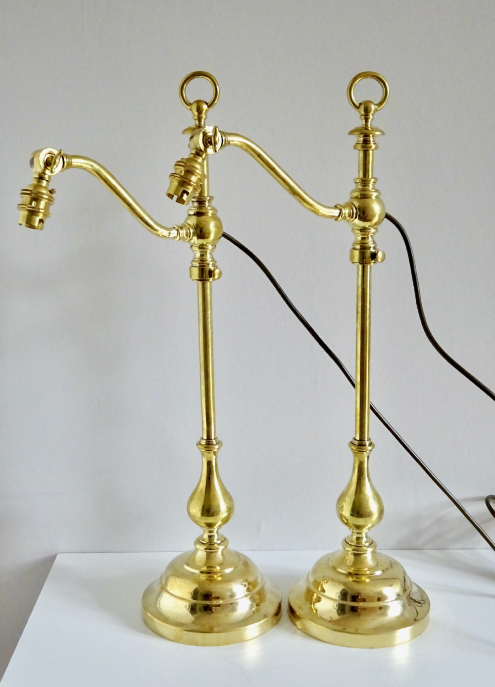 PAIR GEC ADJUSTABLE DESK LAMPS View VIII
