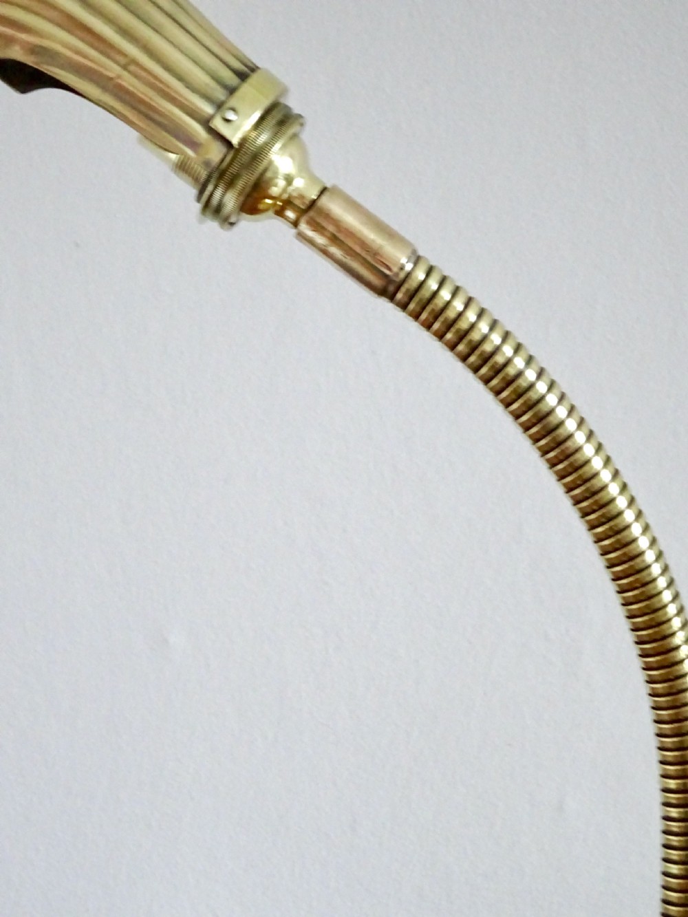 1920s BRASS ADJUSTABLE DESK LAMP View IV