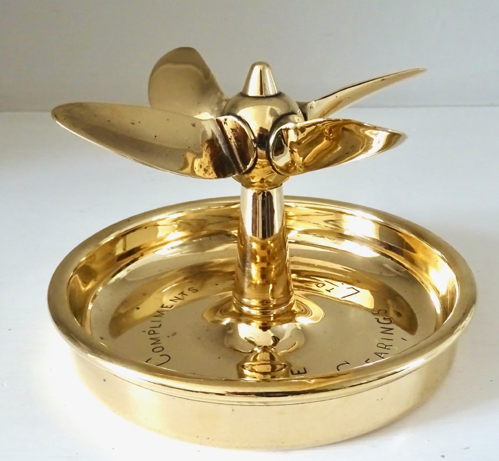 GEARINGS LTD OF CAPE TOWN BRONZE DESK PIECE View II