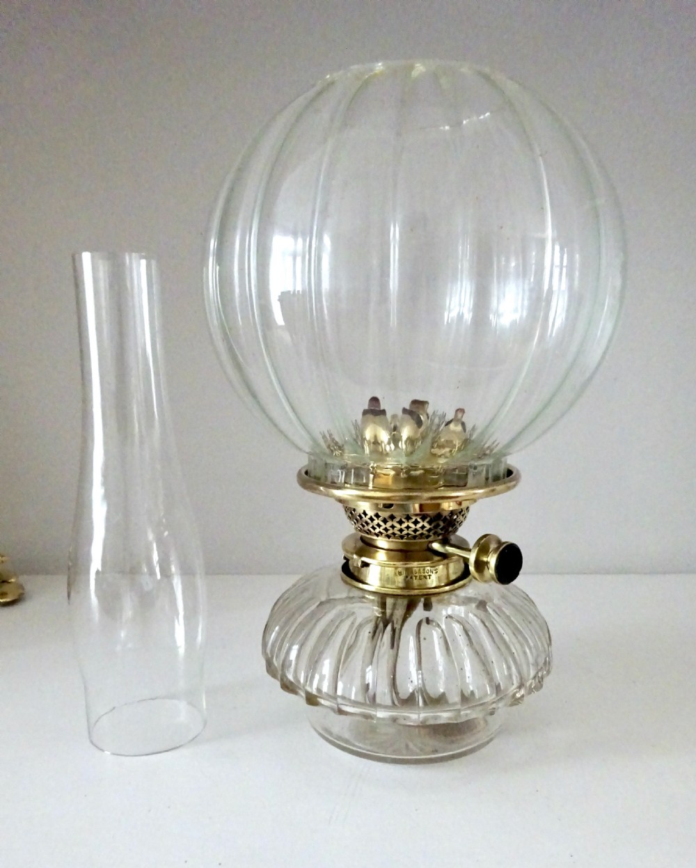 HINKS & SONS WALL OIL LAMP AND BRACKET View IV
